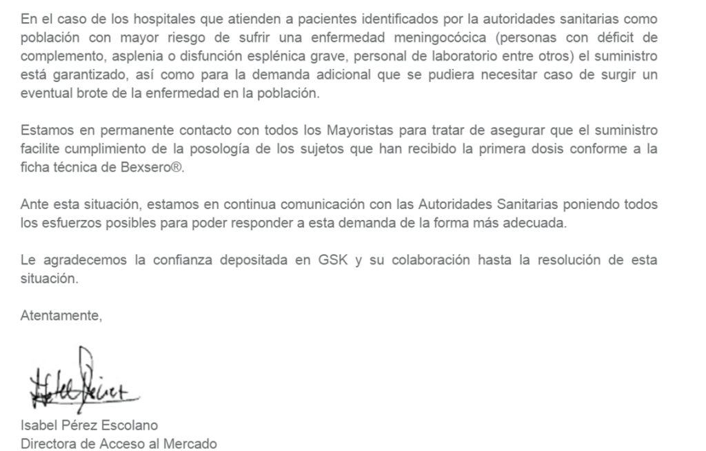donde comprar bexsero